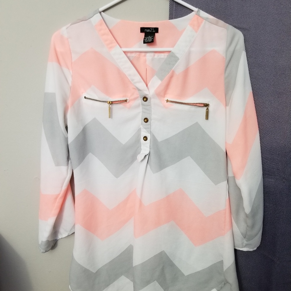 Chevron Dress Shirt